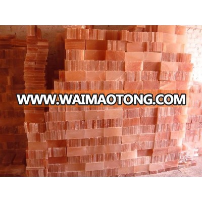 wonderfull color and accurate sizes Himalayan Rock Salt Bricks/ Tiles/ Blocks/ Slabs