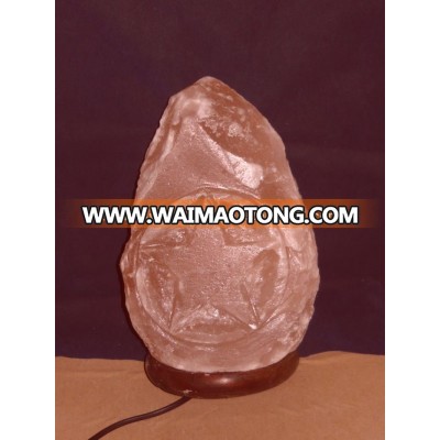 Himalayan Salt Lamps in natural shape now available in embossing shapes as per your desired design