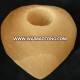 Himalayan Salt Heart Shape Round Candle Holder